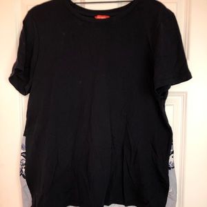 XL Joe Fresh mixed-media t shirt